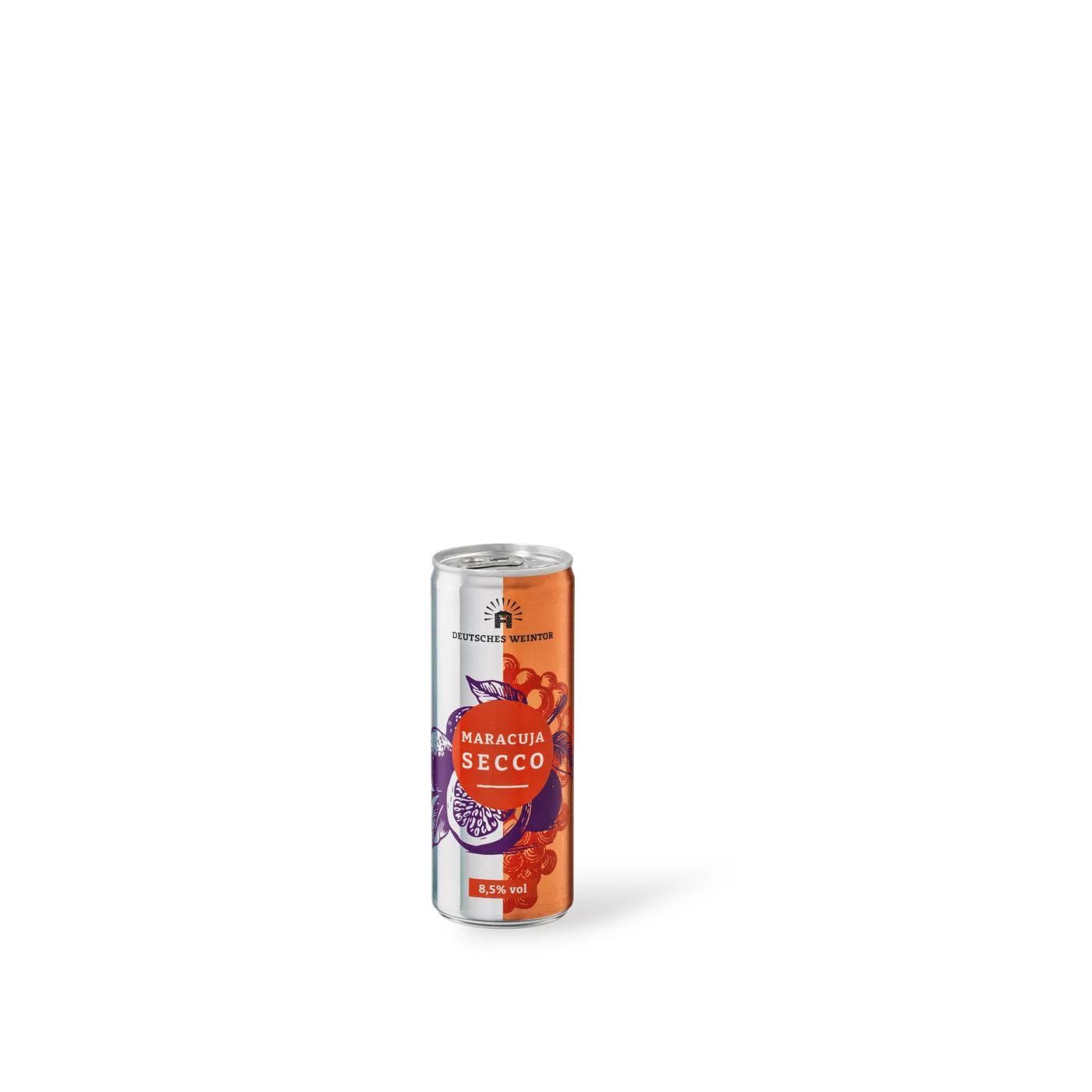 Abbildung des Produktes: Maracuja Secco (0,25 l Dose inkl. Pfand 0,25 €) - 79900024